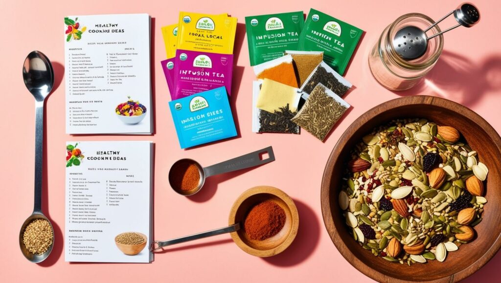 Box Recettes Saines & Accessoires 🥗📖