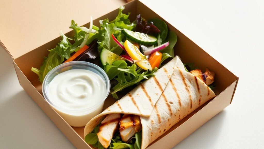 Box Wrap au poulet