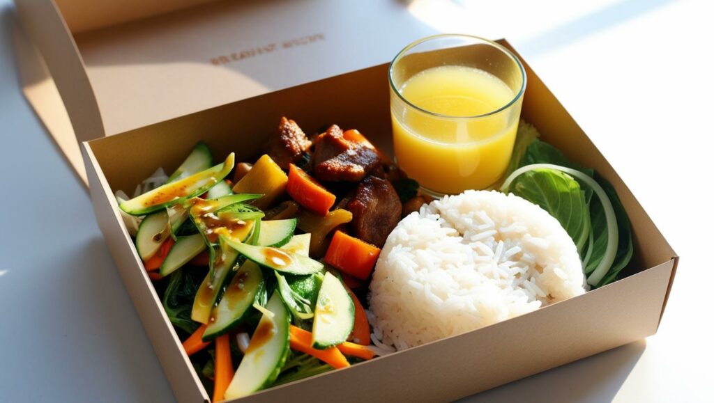 Box Riz/Légumes sautées 🥗🌱
