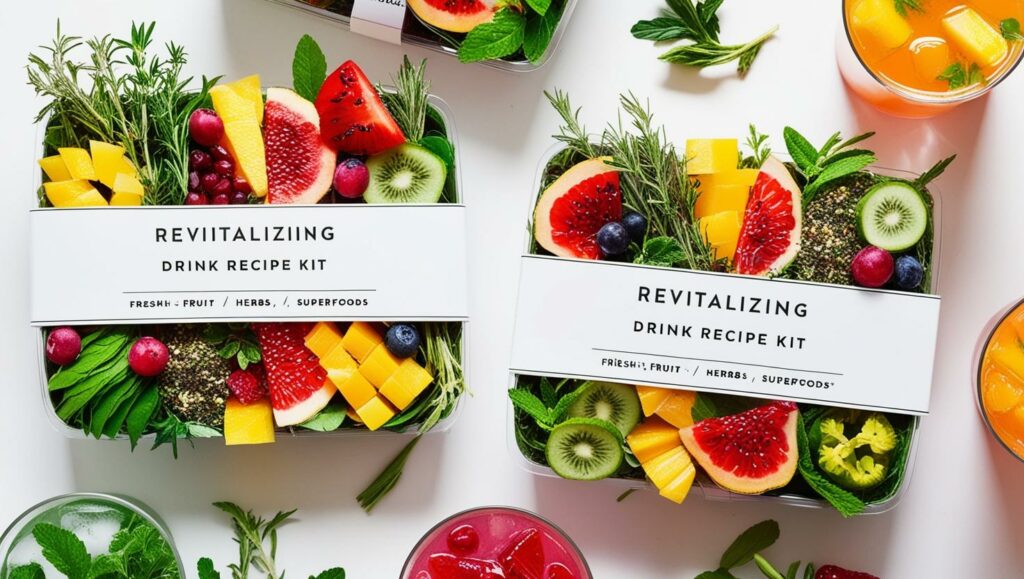 Kit Recettes Boissons Détox