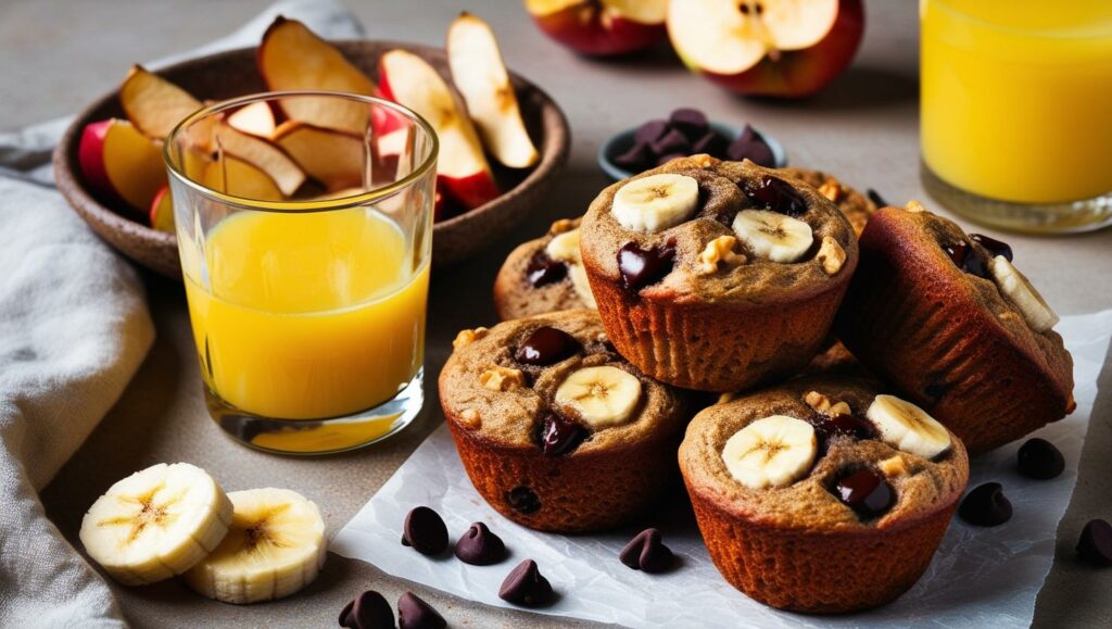 Box Energy Muffins🍌🍫