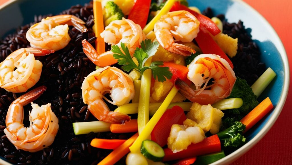 Box Riz Noir & Crevettes 🍤